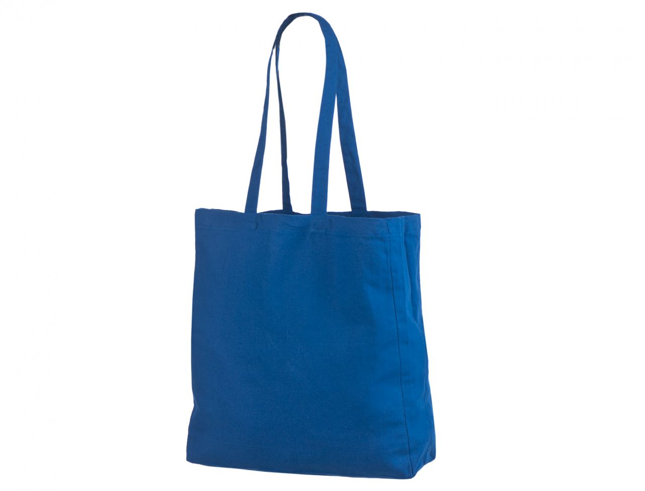 blue tote bag