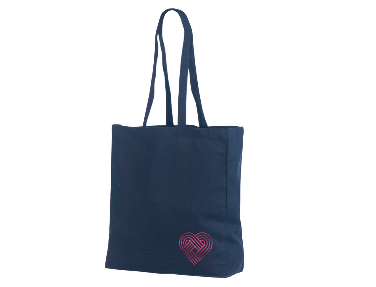 Navy blue tote sales