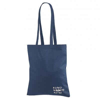 Economical Dark Blue Cotton Tote Bag