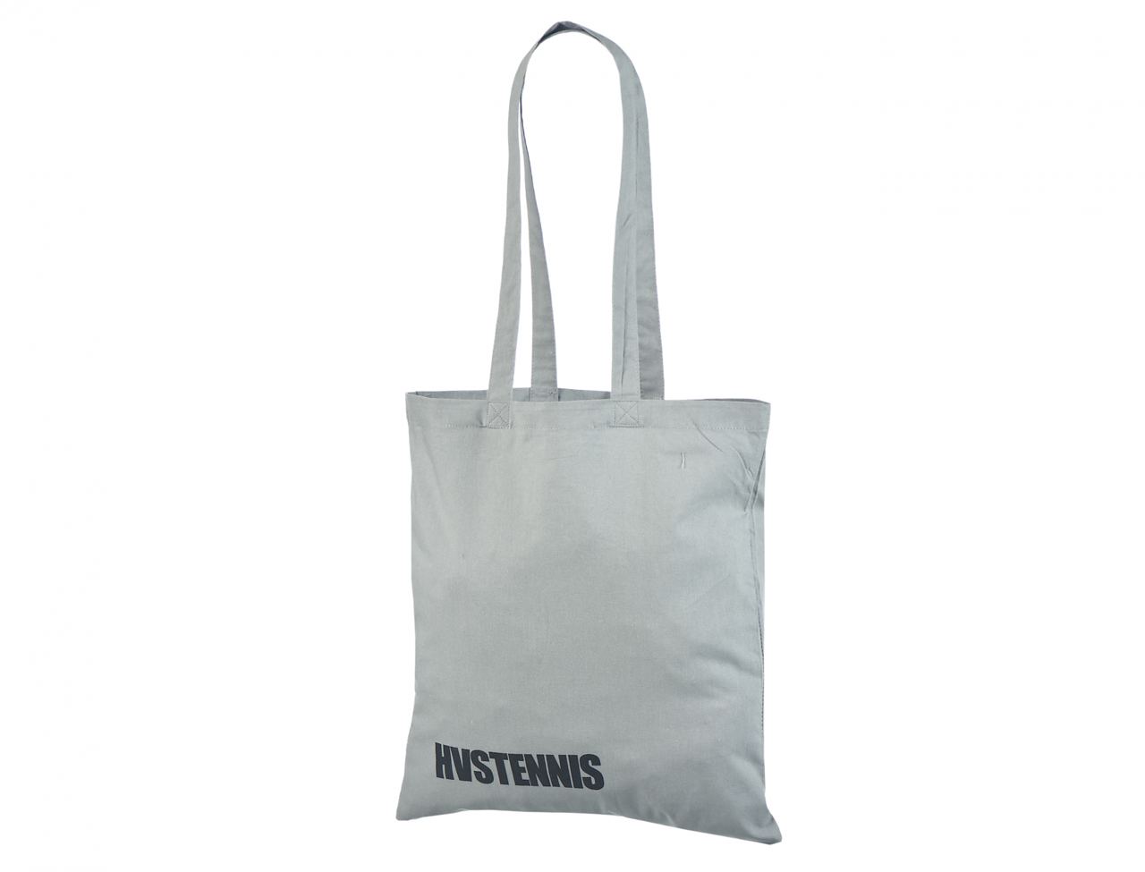 Economical Grey Cotton Tote Bag.