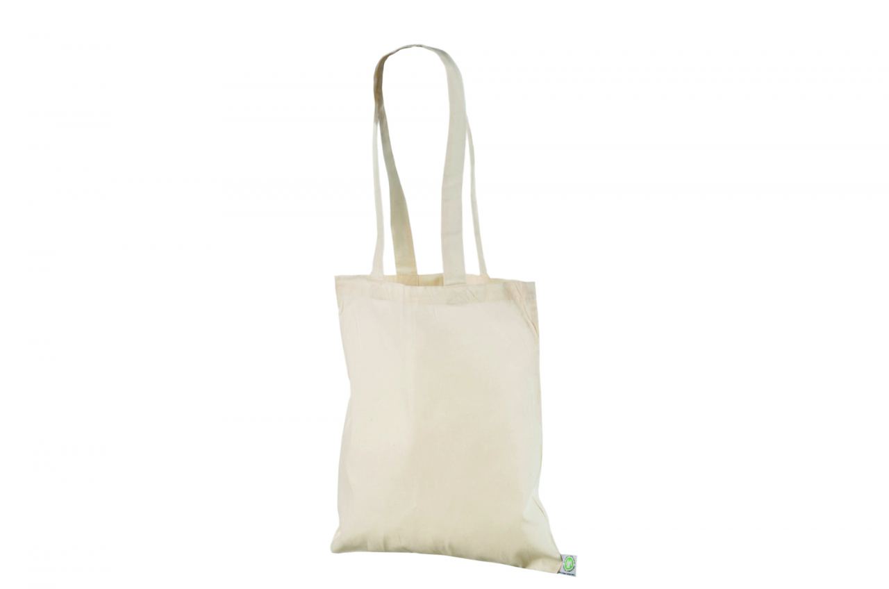 Buy Hereu Neutral Medium Duna Tote Bag in Organic-cotton for WOMEN
