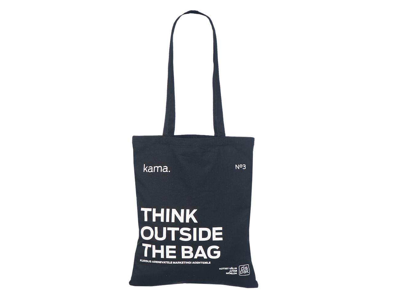 Economical Black Cotton Tote Bag