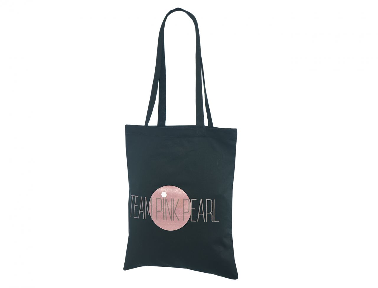 Economical Black Cotton Tote Bag